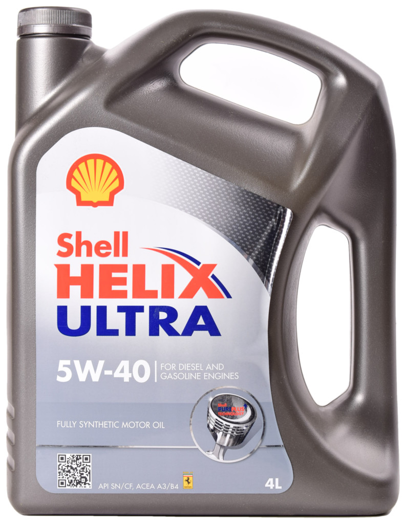 Масло моторное SHELL Helix Ultra 5W-40 4л