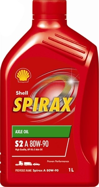 Масло трансмісійне SHELL Spirax S2 A 80W-90 1 л