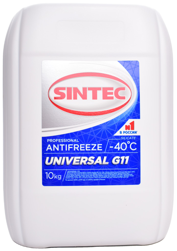 Антифриз Sintec Universal G11 10кг