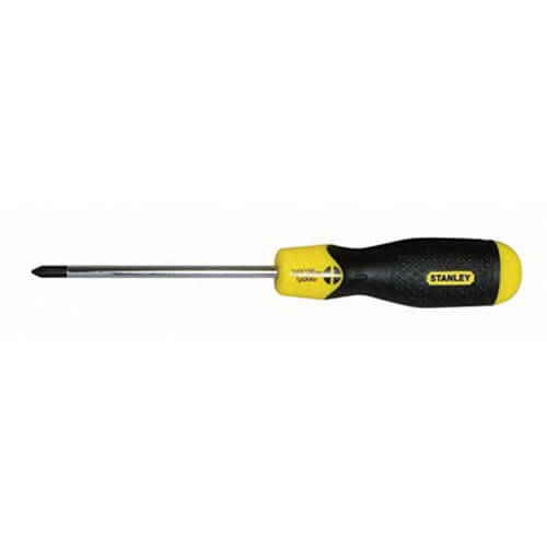 Викрутка хрестова "Cushion Grip" : "Pozidriv" PZ1 x 75 мм DW STANLEY 0-64-955