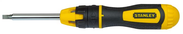 Отвертка реверсивная "Multibit" : трещотка, насадки 10 (Набор/Шт) STANLEY 0-68-010