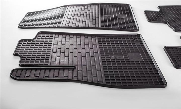 Килимки салону Fiat Fiorino 08- / Fiat Qubo 08- / Peugeot Bipper 08- / Citroen Nemo 08- (design 2016) (2 шт) Stingray 1003082