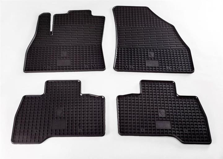Килимки салону Fiat Fiorino 08- / Fiat Qubo 08- / Peugeot Bipper 08- / Citroen Nemo 08- (design 2016) (4 шт) Stingray 1003084