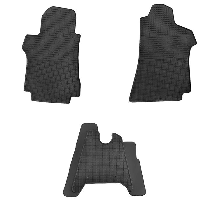 Килимки салону Hyundai H1 07- (1 + 2) (3 шт) Stingray 1009153