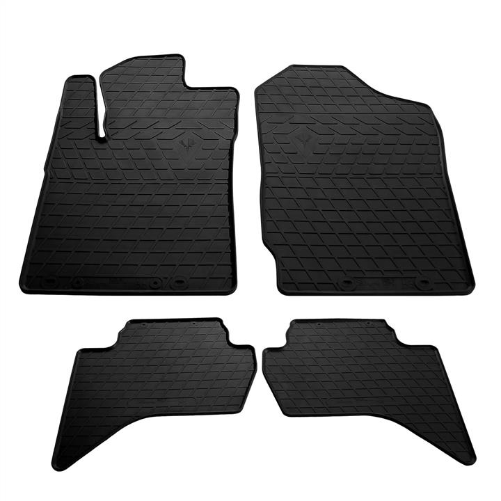 Килимки салону Mitsubishi L200 07- (design 2016) (4 шт) Азіатський Stingray 1013214
