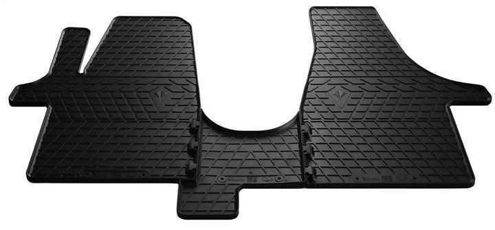 Килимки салону VW T5 03- / T6 15- (1 + 2) (design 2016) (3 шт) Stingray 1024263