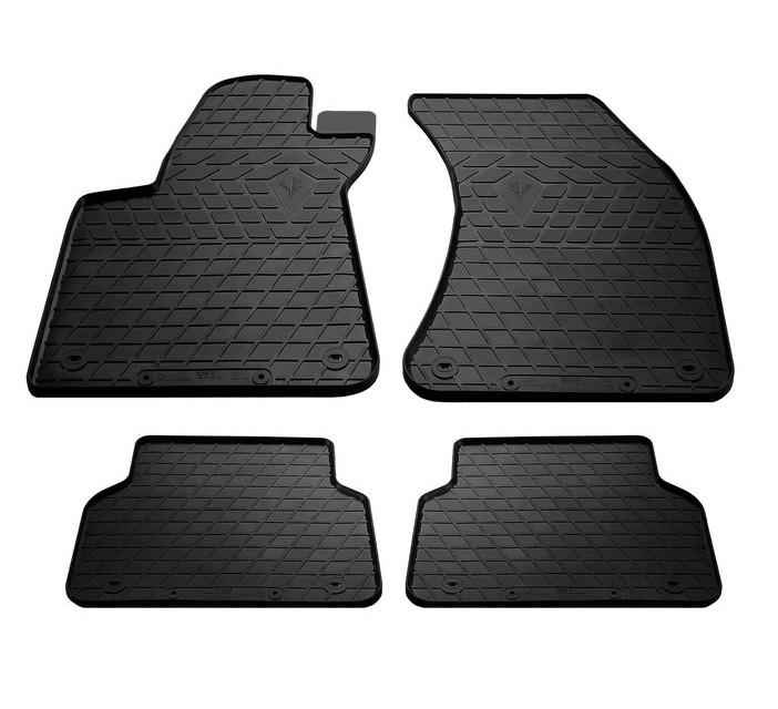 Килимки салону Audi A8 (D4) short 10- (design 2016) (4 шт) Stingray 1030194