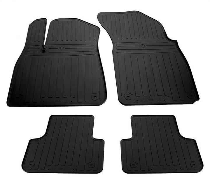Килимки салону Audi Q8 18- (special design 2017) with plastic clips AV2 (4 шт) Stingray 1030244