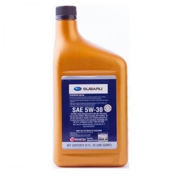 Масло моторное SUBARU MOTOR OIL SAE 5W-30 1л