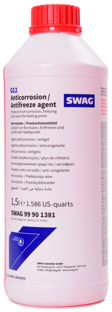 Антифриз SWAG № 99901381 (красный) концентрат 1,5 л
