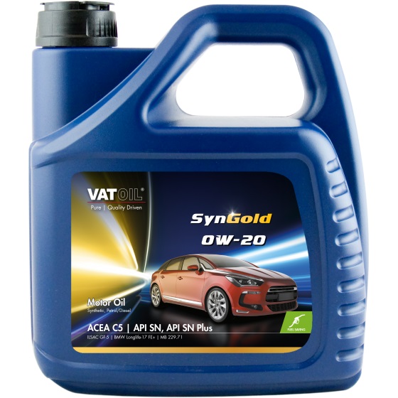 Масло моторное VATOIL SynGold 0W-20 4 л