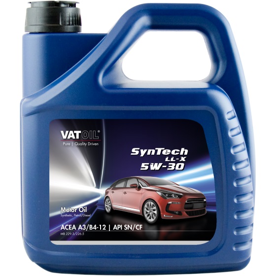 Масло моторное VATOIL SynTech LL-X 5W-30 4л