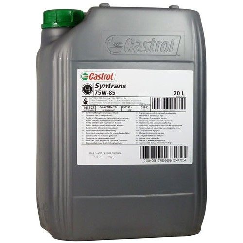 Масло трансмиссионное CASTROL Syntrans 75W-85 20л