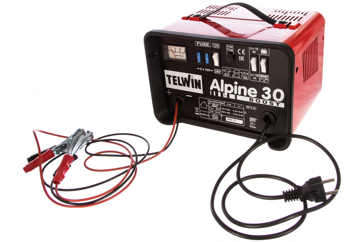 Зарядное устройство Telwin ALPINE 30 BOOST 230W 12-24V 807547