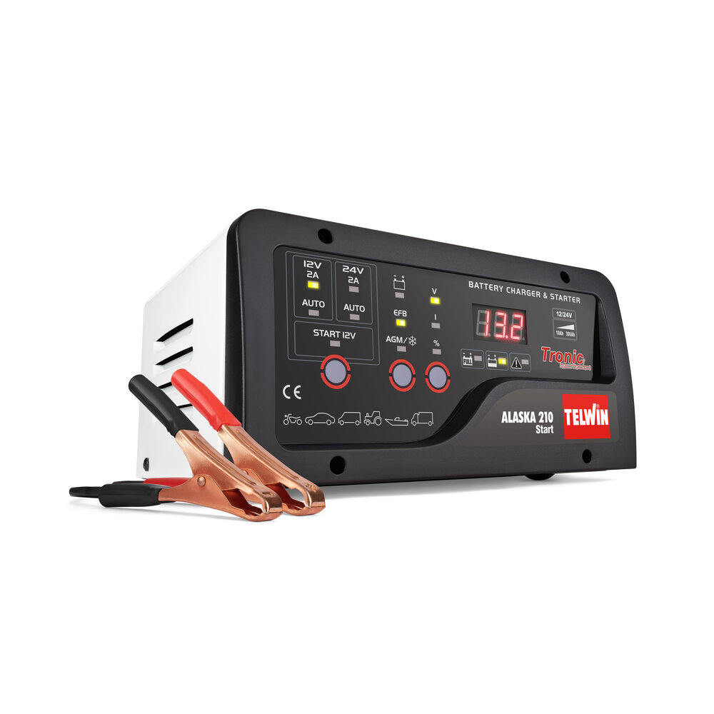 Зарядное устройство Telwin ALASKA 210 START 230W 12-24V 807579