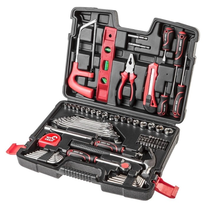 Универсальный набор инструментов 100 ед., Top Tools 38D535