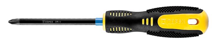 Отвертка TOPEX крестовая PH2 x 100 мм TOPEX 39D823