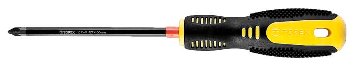 Отвертка TOPEX крестовая PZ1 x 100 мм TOPEX 39D830