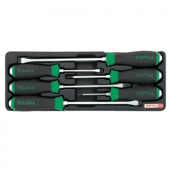 Набір викруток із шестигранником ударних 6 од. (в ложементі) Toptul GAAT0601