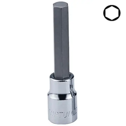 Насадка шестигранник HEX TOPTUL 7 мм 100мм 1/2" BCEA1607