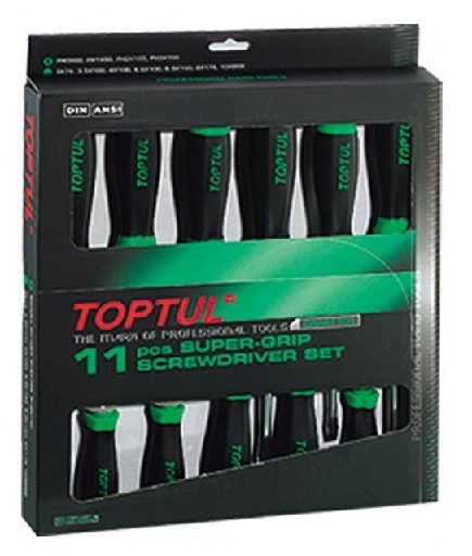 Набор отверток 11 ед. Toptul GAAE1101