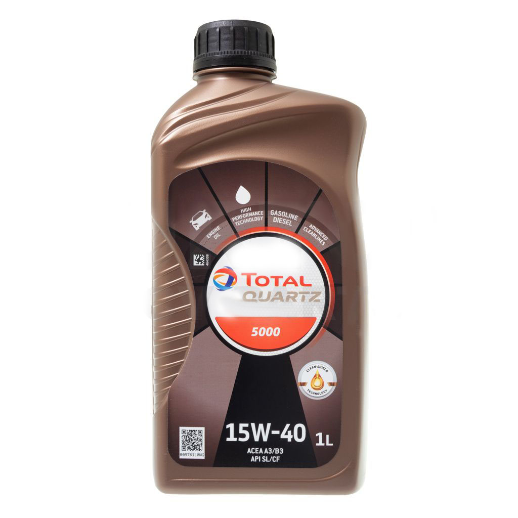 Моторное масло TOTAL QUARTZ Diesel 5000 15W-40 1л