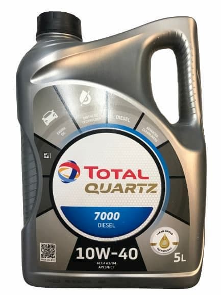 Масло моторное TOTAL Quartz Diesel 7000 10W-40 1 л