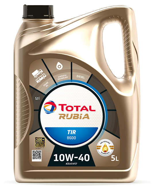 Моторное масло TOTAL RUBIA 8600 10W-40 CF 20л