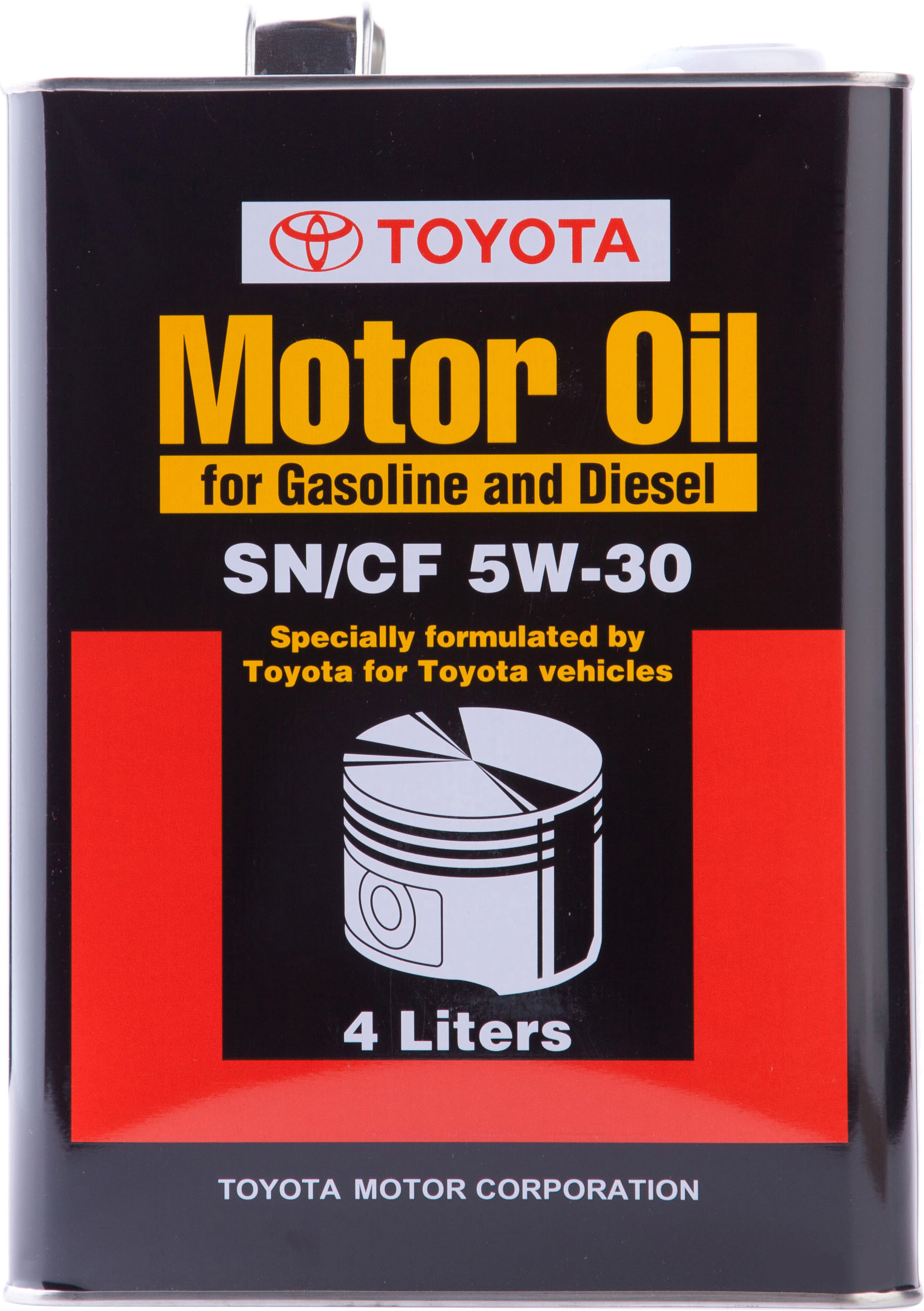 Моторна олива Toyota 5W-30 SN/CF 4л