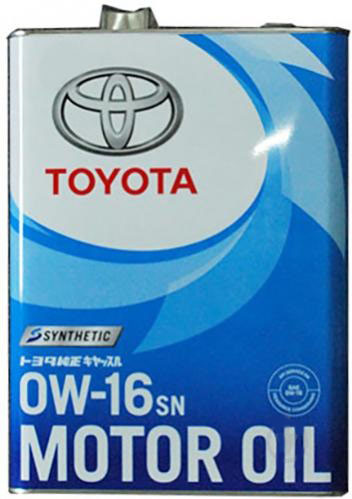 Моторна олива Toyota SN 0W-16 0,946 л