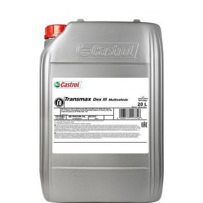 Масло трансмиссионное Castrol Transmax Dex III Multivehicle 20л