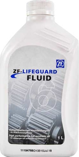 Трансмиссионное масло ZF Lifeguardfluid 8, 1Л