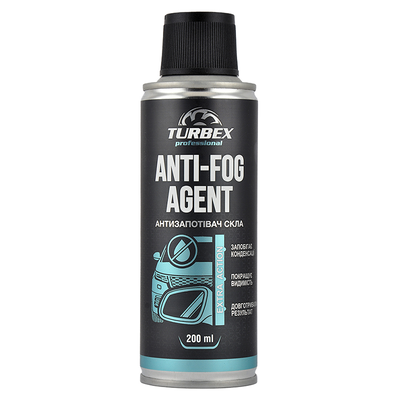 Антизапотиватель стекла TURBEX ANTI-FOG AGENT, 200МЛ