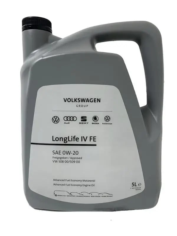 Масло моторное VAG Longlife IV (508 00/509 00) 0W-20 5л