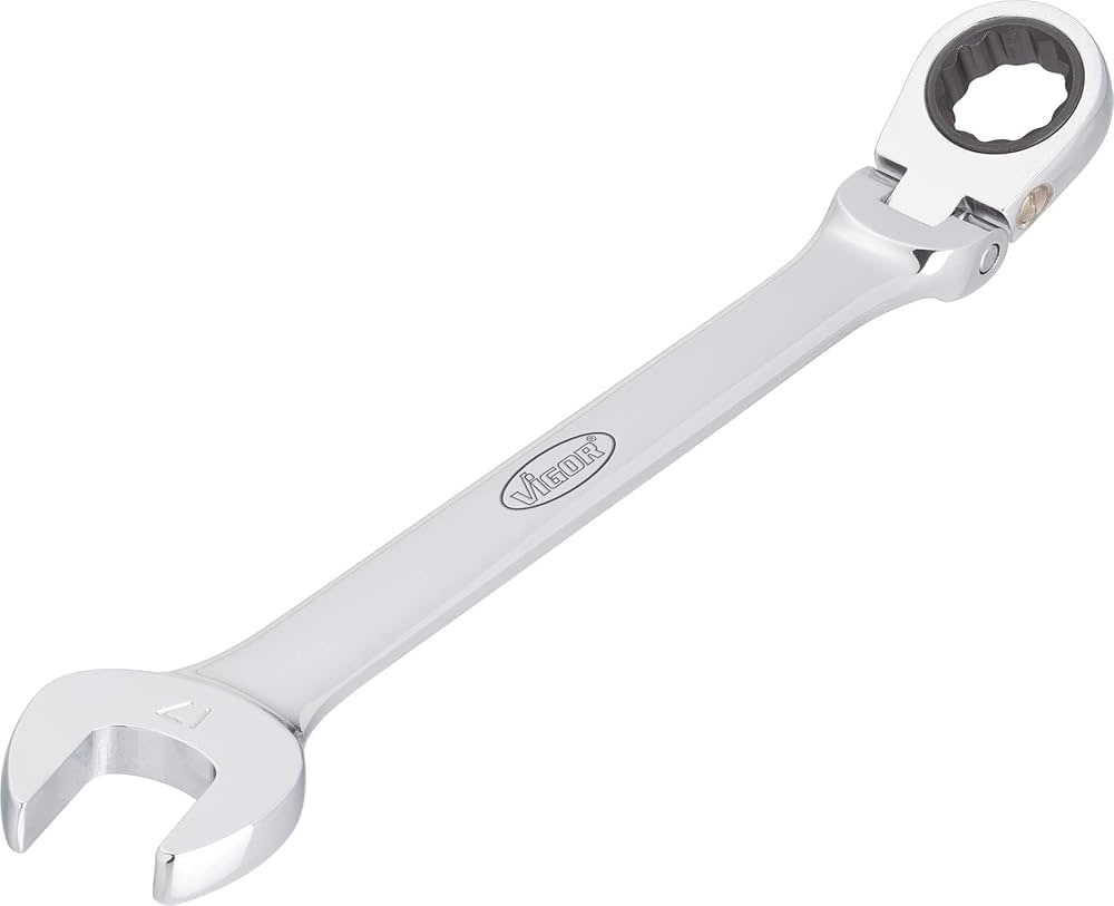 Ключ комбинированный с трещоткой (18mm) (длинный) VIGOR V2814