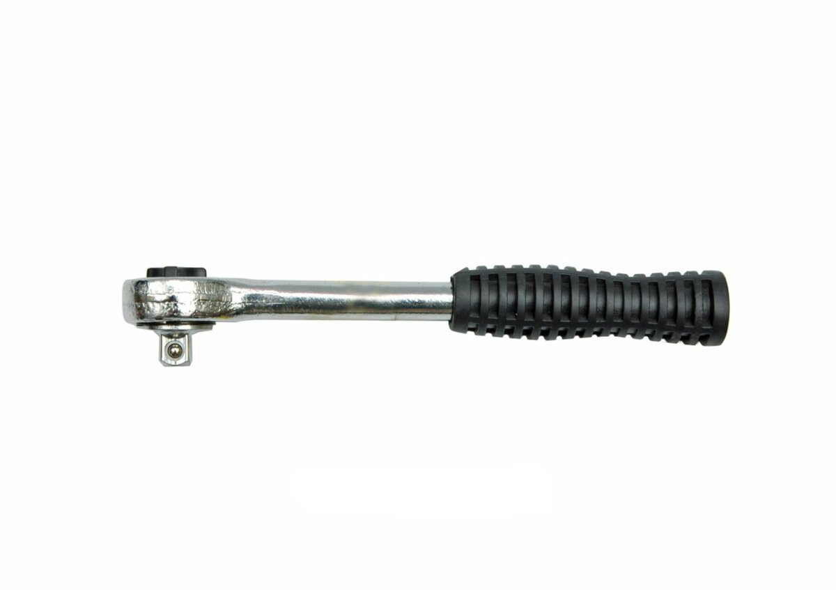 Трещотка к торцевым головкам, квадрат 1/4", L= 125 мм, 45T VOREL 53500