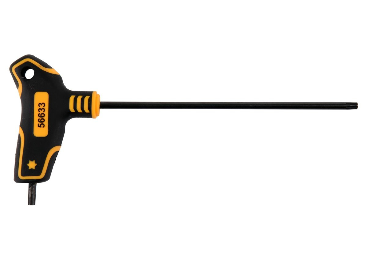 Ключ TORX : тип "Т", Т25 x 150 x 89 мм, Cr-V 6150 VOREL 56633