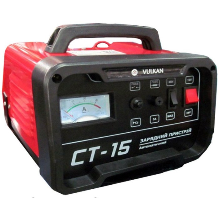 Зарядное устройство CT-15, 12/24В, ємність 20-150 Ah VULKAN 30081