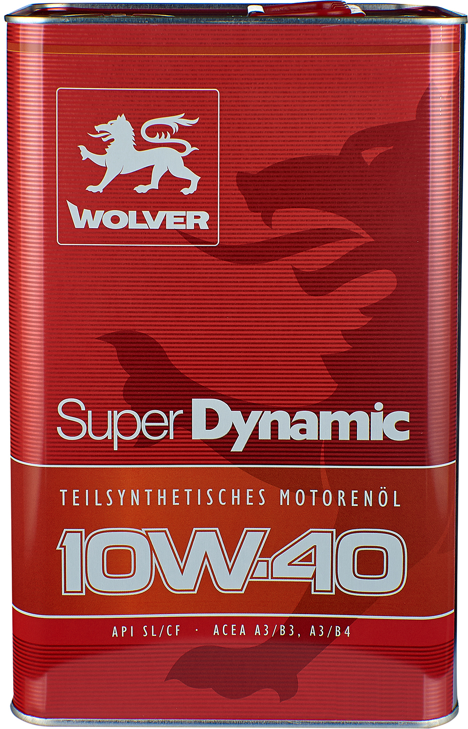 Масло моторное WOLVER Super Dinamic 10W-40 5 л 