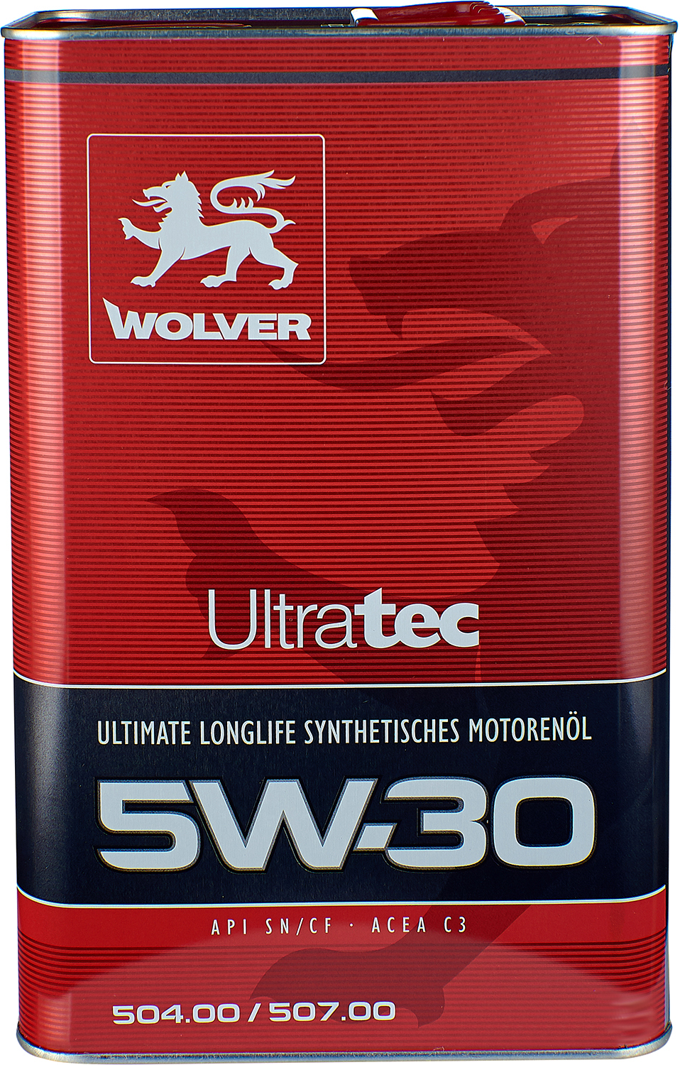 Масло моторное WOLVER Ultratec 5W-30 504/507 4л