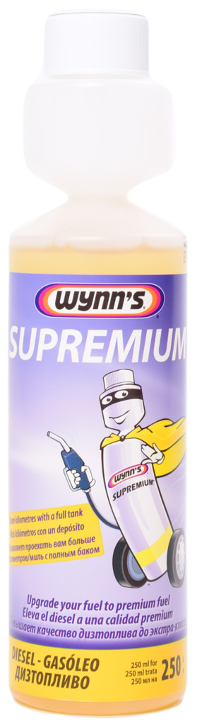 Средство для улучшения качества дизельного топлива до экстра-класса WYNN'S SUPREMIUM DIESEL, 0,25л