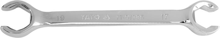 Ключ разрезной YATO YT01385 17х19 мм, 195 мм