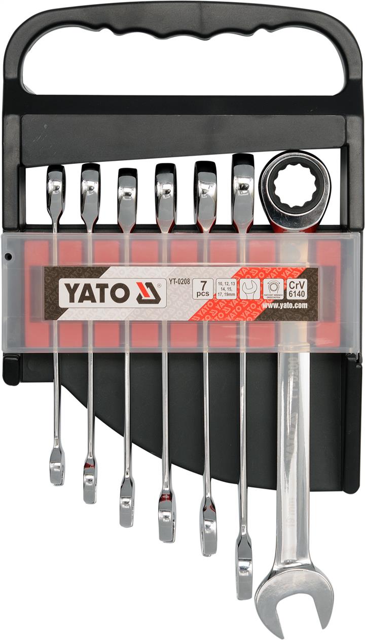 Набор ключей комбинированных YATO YT0208 9-12 мм, 7 ед
