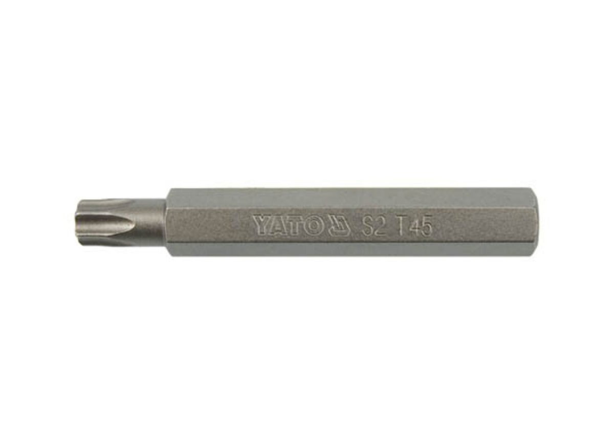 Отверточная насадка TORX T45 x 75 мм. S2 10 (шт/уп.) YATO YT-0409