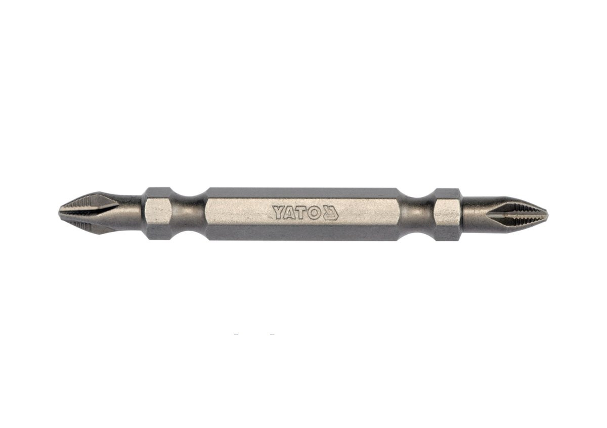 Насадка отверточная двухсторонняя Philips РН2 – PH2, L=65 мм. 10 (Уп./шт.) YATO YT-04812