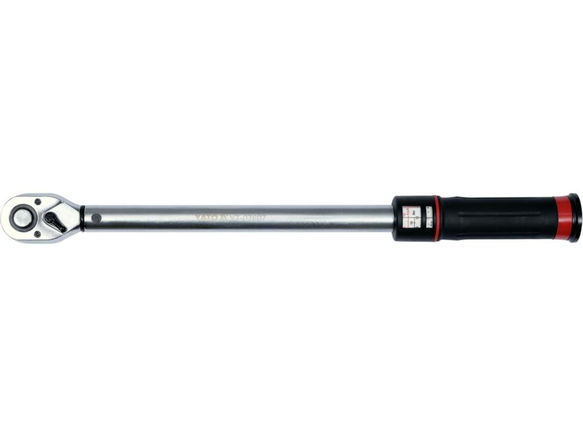 Ключ динамометричний YATO: квадрат 1/2", F= 10- 100 Нм, L= 470 мм YATO YT-07607