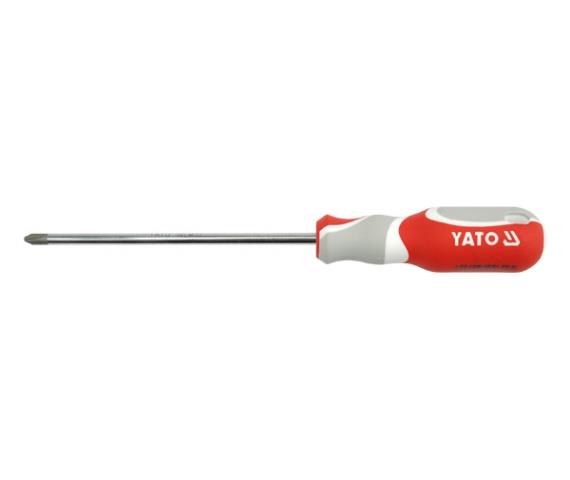 Отвертка YATO: "Philips" PH1, L 100 мм (240) Yato YT-2643