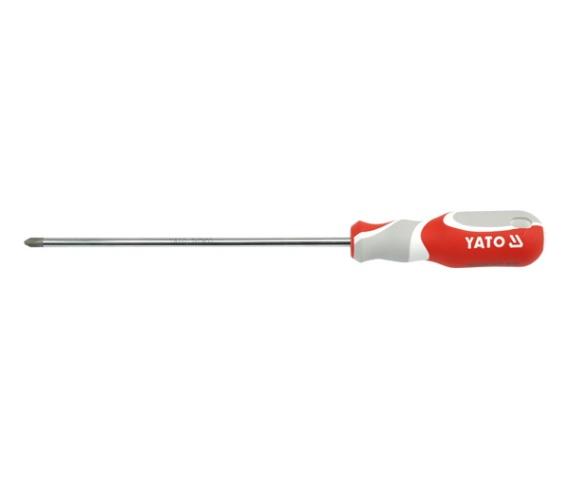 Отвертка YАТО: "Philips" PH2, L 200мм (240) Yato YT-2650