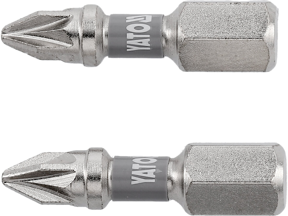 Насадка отверточная YATO PZ1 х 25мм. HEX 1/4