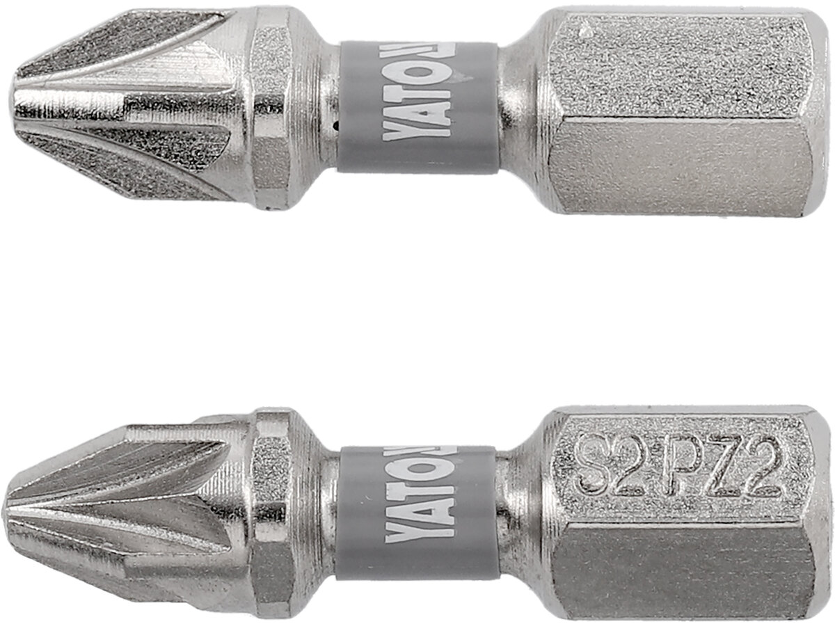 Насадка отверточная YATO PZ2 х 25мм. HEX 1/4